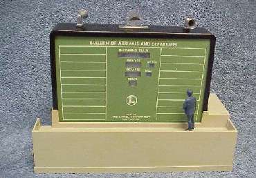 Photo of the front of a 334 Dispatch Board