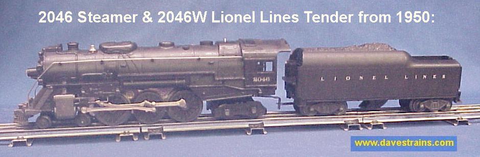 Dave U0026 39 S Trains  Inc   Postwar Lionel Steam Engines  U0026 Tenders