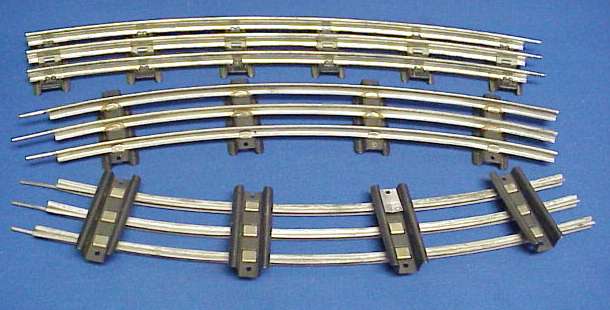 Photo of curved track